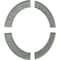 Ekena Millwork 49 1/4-in. OD x 37 1/4-in. ID x 6-in. W x 1 1/4-in. P Tomango Ceiling Ring Kit CRK49TO - alternate 7